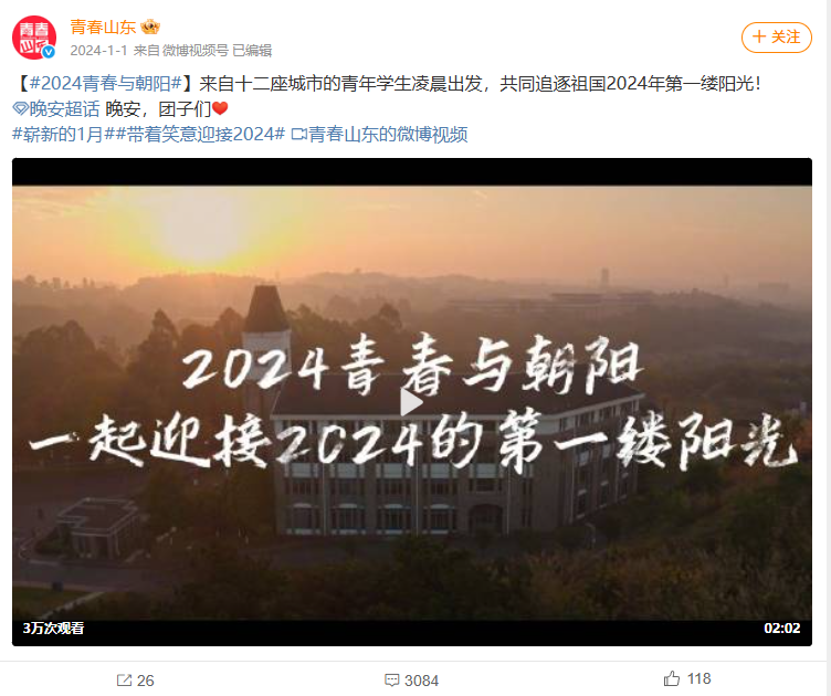 日出与朝阳